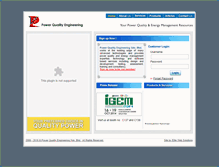 Tablet Screenshot of pqe.com.my